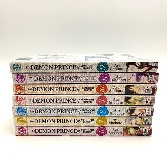 THE Demon Prince Of Momochi House Volumes 6-12 Manga Lot English Aya Shouoto - Picture 3 of 4